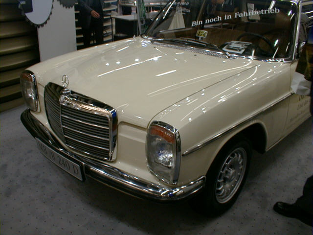 Eurotaximesse 2000: Ein polierter Benz