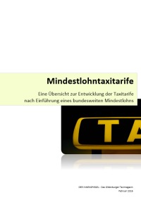 Mindestlohntaxitarife - eine Übersicht