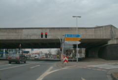 Autobahnauffahrt in Oldenburg