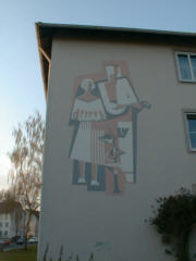 Fotorätsel: An welchem Haus findet man diese Malerei? Fotorätsel: An welchem Haus findet man diese Malerei?