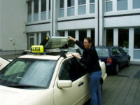 Vorbereitung für die Waschanlage